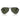 Ray-Ban Okulary Przeciwsłoneczne RB3925 002/31 Aviator Max Czarny/Zielony Unisex