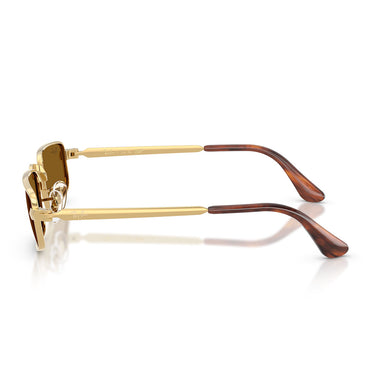Ray-Ban Occhiali da Sole RB3927 001 33 x ASAP Rocky Oro Arista Marrone Unisex 3