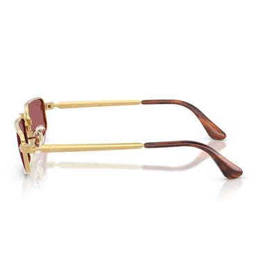 Ray-Ban Occhiali da Sole RB3927 001 AF x ASAP Rocky Oro Arista Viola Unisex Polarizzati 3