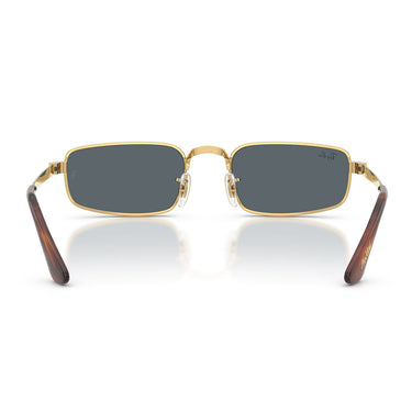Ray-Ban Occhiali da Sole RB3927 001 R5 x ASAP Rocky Oro Arista Blu Unisex 4