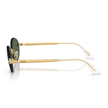 Ray-Ban Occhiali da Sole RB3929 001 71 x ASAP Rocky Oro Arista Verde Scuro Unisex 3
