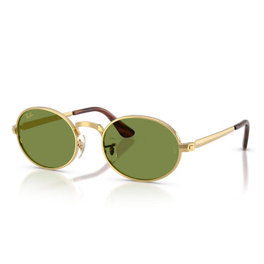 Ray-Ban Occhiali da Sole RB3931 001/4E x ASAP Rocky Oro Arista/Verde Unisex 1