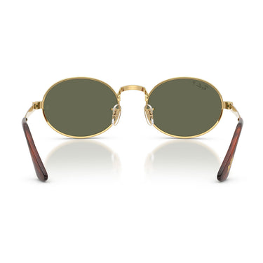 Ray-Ban Occhiali da Sole RB3931 001 58 x ASAP Rocky Oro Arista Verde Unisex Polarizzati 4