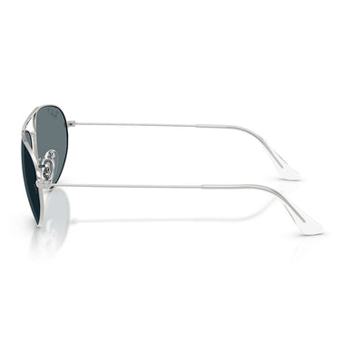 Ray-Ban Okulary Przeciwsłoneczne RB3945 003/3R Srebrny/Ciemnoniebieski Unisex Polaryzowane 2