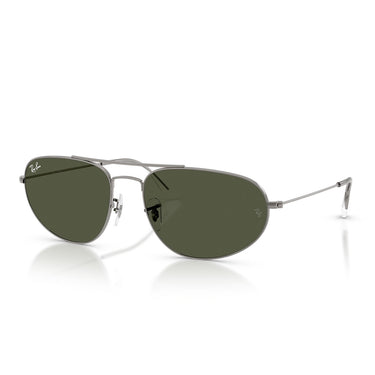 Ray-Ban Okulary Przeciwsłoneczne RB3945 004/31 Gunmetal/Verde Unisex 4
