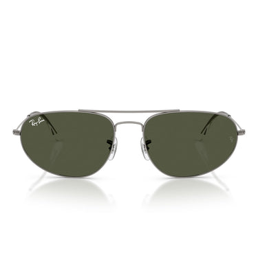 Ray-Ban Okulary Przeciwsłoneczne RB3945 004/31 Gunmetal/Zielone Unisex