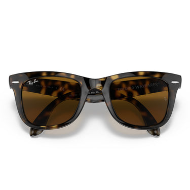 Ray-Ban Sonnenbrille RB4105 710 Wayfarer Folding Havana-Braun Unisex 5
