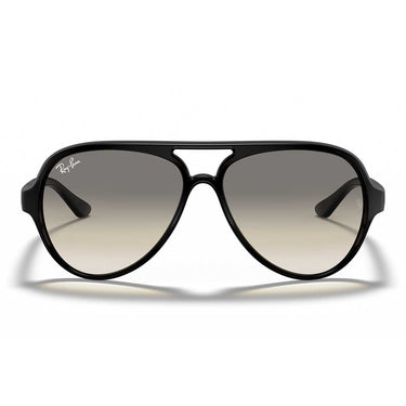 Ray-Ban Occhiali da Sole RB4125 601/32 Cats 5000 Nero/Grigio Chiaro Sfumato Uomo