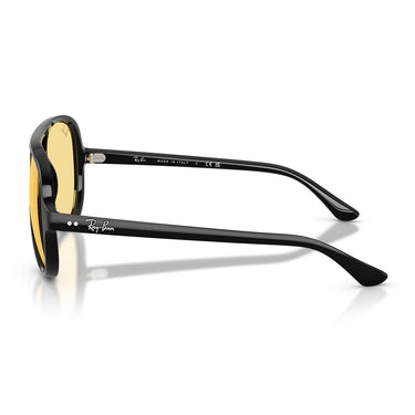 Ray-Ban Occhiali da Sole RB4125 601 R6 Cats 5000 Nero Giallo Uomo 3