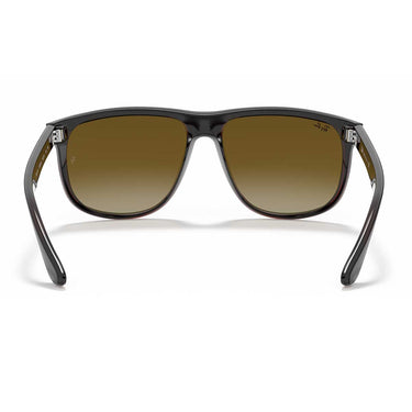 Ray-Ban Occhiali da Sole RB4147 609585 Boyfriend Nero Su Marrone/Marrone Sfumato Unisex 3