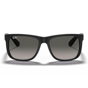 Ray-Ban Lunettes de Soleil RB4165 601-8G Justin Noir Mat-Gris Dégradé Unisexe