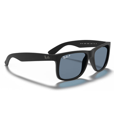 Ray-Ban Okulary Przeciwsłoneczne RB4165 622-2V Justin Nero-Blu Unisex Polarizzati 4