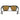 Ray-Ban Sonnenbrille RB4165 622/55 Justin Schwarz/Blau Verlauf Unisex 1