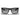 Ray-Ban Okulary Przeciwsłoneczne RB4165 622/T3 Justin Czarne/Jasnoszare Unisex Polaryzowane