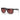 Ray-Ban Occhiali da Sole RB4165 687375 Justin Grigio Opale/Violetto Scuro Unisex 1