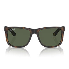 Ray-Ban Occhiali da Sole RB4165 865/9A Justin Marrone/Verde Scuro Unisex Polarizzati