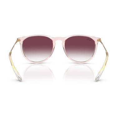Ray-Ban Occhiali da Sole RB4171 67428H Erika Rosa Trasparente Viola Sfumato Unisex 4