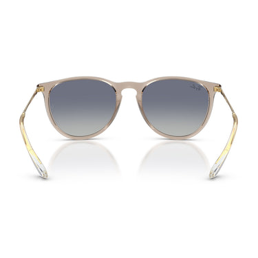 Ray-Ban Occhiali da Sole RB4171 67444L Erika Marrone Trasparente Grigio Sfumato Blu Unisex 4