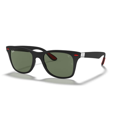 Ray-Ban Sonnenbrille RB4195M F60271 Ferrari Schwarz/Grün Unisex 2