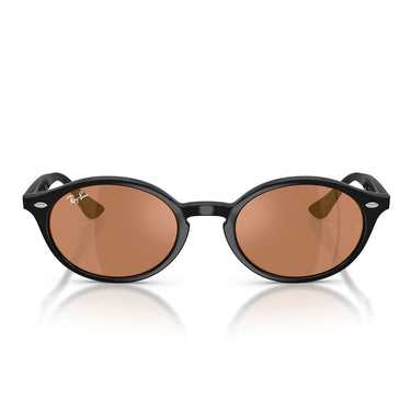 Ray-Ban Occhiali da Sole RB4315 601/40 Nero/Marrone Specchiato Oro Unisex