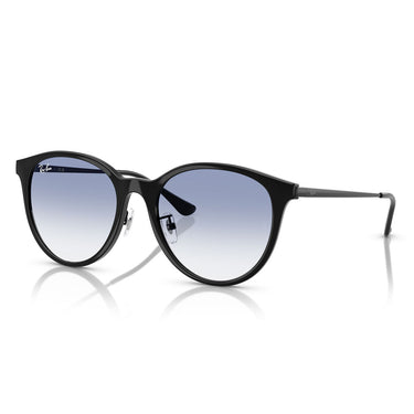 Ray-Ban Sonnenbrille RB4334D 601/19 Schwarz/Transparent Blau Unisex 1