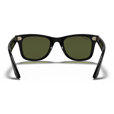 Ray-Ban Okulary Przeciwsłoneczne RB4340 601/58 Wayfarer Ease Czarne/Zielone G-15 Unisex Polaryzowane