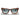 Ray-Ban Sonnenbrille RB4340 63973M Wayfarer Ease Braun/Blau Verlauf Unisex