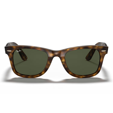Ray-Ban Gafas de Sol RB4340 710 Wayfarer Ease Havana/Verde Unisex