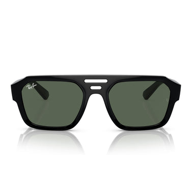 Ray-Ban Okulary Przeciwsłoneczne RB4397 667771 Corrigan Czarny-Ciemnozielony Unisex
