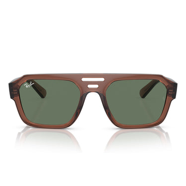 Ray-Ban Okulary Przeciwsłoneczne RB4397 667882 Corrigan Brązowo-Zielone Unisex