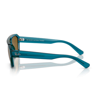 Ray-Ban Okulary Przeciwsłoneczne RB4397 668383 Corrigan Niebieski/Ciemnobrązowy Unisex Polaryzowane