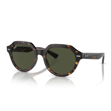 Ray-Ban Occhiali da Sole RB4399 902/31 Gina Marrone/Verde Unisex 1