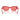 Ray-Ban Okulary Przeciwsłoneczne RB4430 676084 Zena Czerwony/Różowy Unisex 4