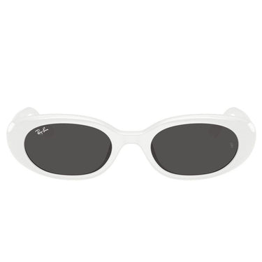 Ray-Ban Sonnenbrille RB4441D 677287 Weiß/Dunkelgrau Unisex