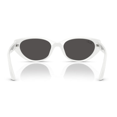 Ray-Ban Sunglasses RB4457D 677287 White/Grey Unisex 4