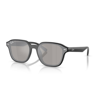 Ray-Ban Occhiali da Sole RB4458D 601 6V Nero Grigio Chiaro Specchiato Unisex 2