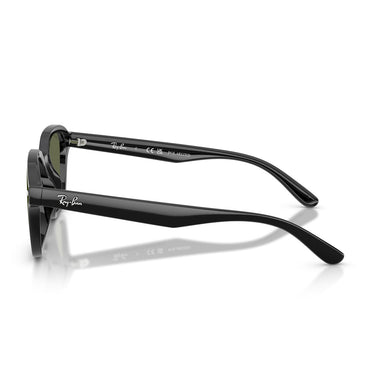 Ray-Ban Okulary Przeciwsłoneczne RB4458D 601/9A Czarny/Ciemnozielony Unisex Polaryzowane