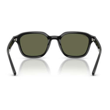 Ray-Ban Okulary Przeciwsłoneczne RB4458D 601/9A Czarny/Ciemnozielony Unisex Polaryzowane