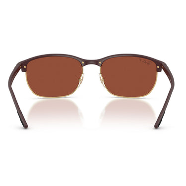Ray-Ban Occhiali da Sole RB4469 64451B Sabbia Violetto Rosso Unisex Polarizzati 4