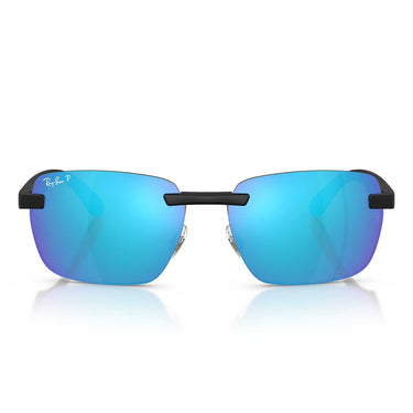 Ray-Ban Occhiali da Sole RB4470CH 601SA1 Sabbia Nero/Blu Unisex Polarizzati