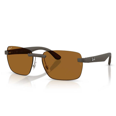 Ray-Ban Occhiali da Sole RB4470CH 6124BB Sabbia Marrone/Bronzo Unisex Polarizzati 1
