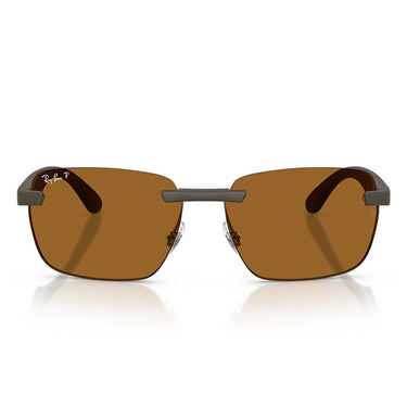 Ray-Ban Occhiali da Sole RB4470CH 6124BB Sabbia Marrone/Bronzo Unisex Polarizzati