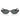 Ray-Ban Occhiali da Sole RB4472 667781 Nero/Grigio Scuro Unisex Polarizzati