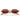 Ray-Ban Occhiali da Sole RB4472 685675 Marrone Crema Violetto Scuro Unisex 5