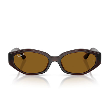 Ray-Ban Occhiali da Sole RB4473D 714 83 Marrone Scuro Marrone Scuro Unisex Polarizzati