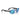 Ray-Ban Occhiali da Sole RB4475CH 601SA1 Sabbia Nero/Blu Specchiato Unisex Polarizzati