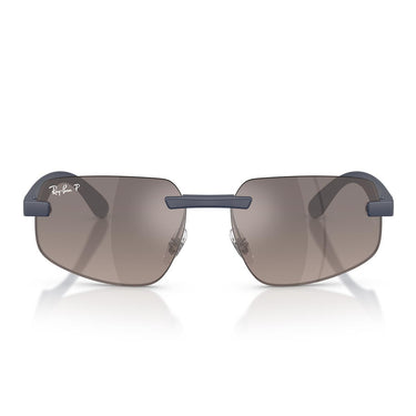 Ray-Ban Occhiali da Sole RB4475CH 63315J Sabbia Blu Scuro/Grigio Sfumato Unisex Polarizzati