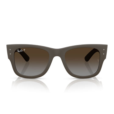 Ray-Ban Occhiali da Sole RB4840S 6124T5 Sabbia Marrone Marrone Sfumato Unisex Polarizzati 1