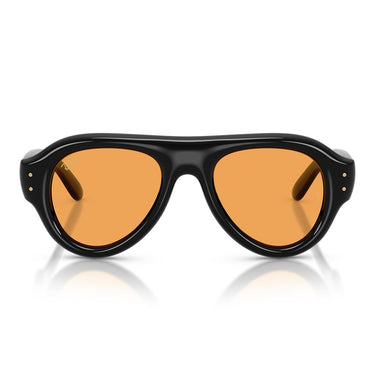 Ray-Ban Occhiali da Sole RB4925 601/7 Aviator Puffer X ASAP Rocky Nero/Arancione Unisex
