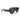 Ray-Ban Occhiali da Sole RB4925 601/87 Aviator Puffer X ASAP Rocky Nero/Ultra Black Unisex 4